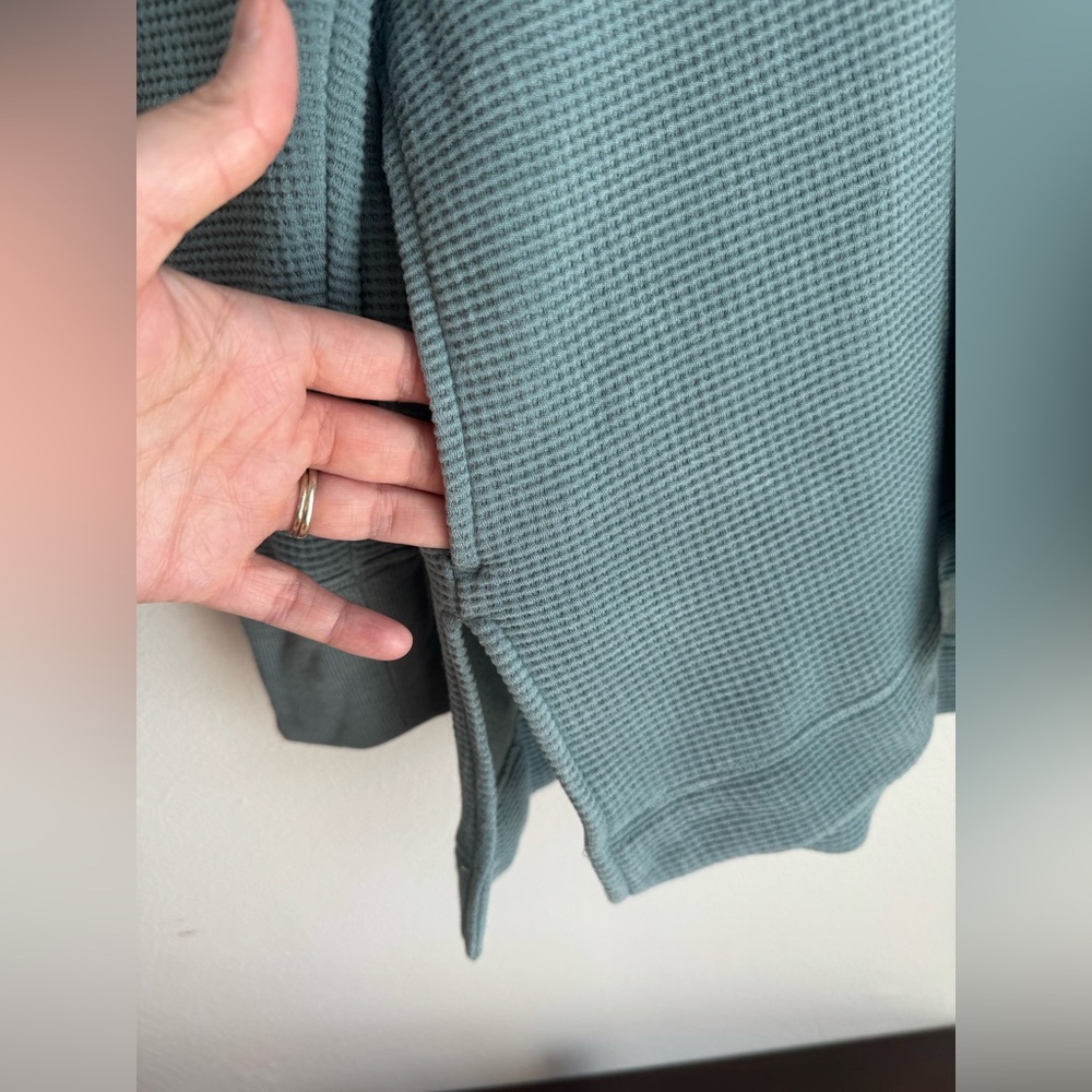 Athleta Coaster Luxe Waffle Hoodie Pullover - Picture 4 of 7